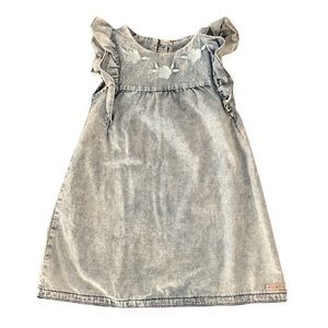 Hudson Jean dress and tumble shorts 2T